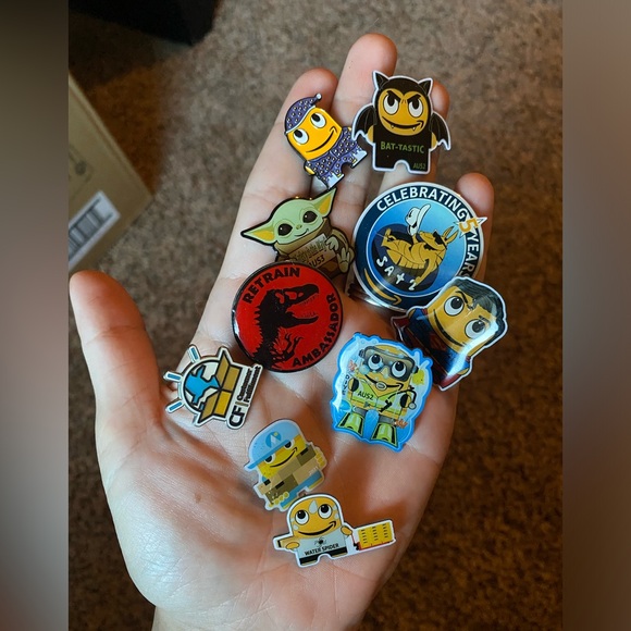 Amazon Other - 10 Collectible Amazon Percy Pins